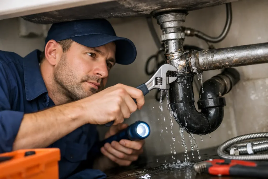 Leaking Pipe Repair Hull: What to Do Fast