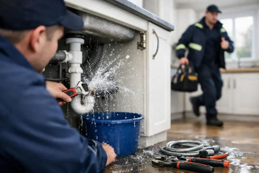 Burst Pipe Emergency Plumber: What to Do Fast