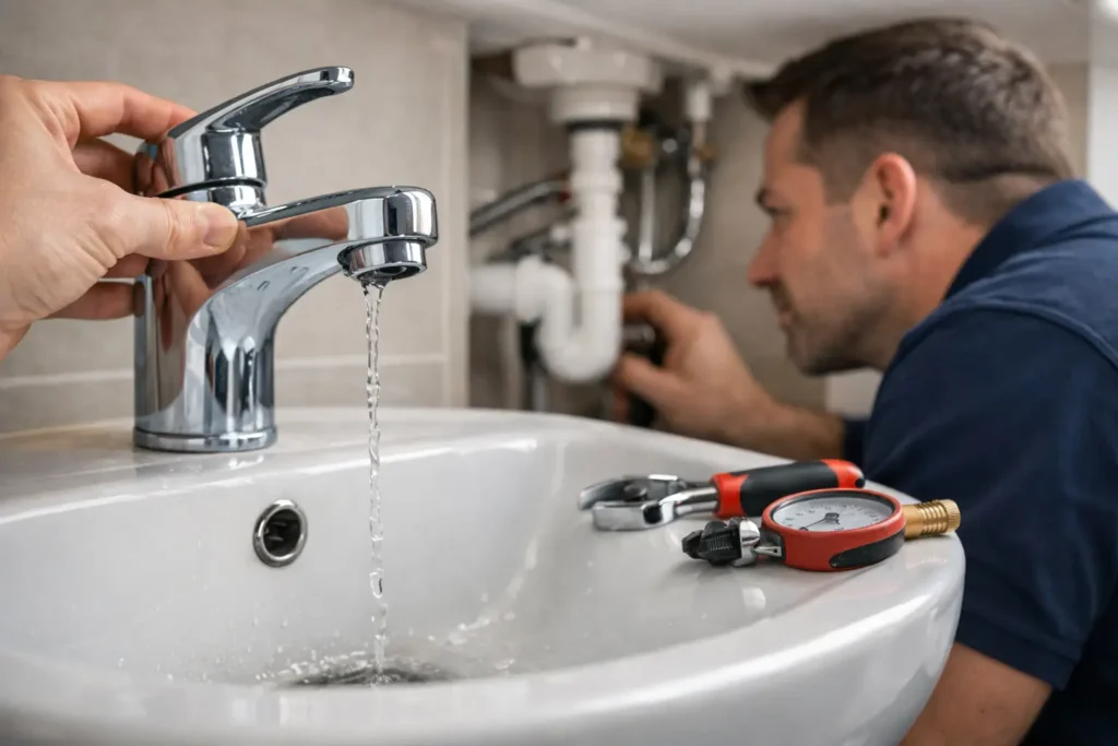 How to Restore Low Water Pressure