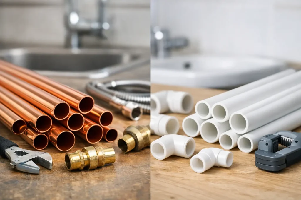 Copper Pipes vs Plastic for Your Property