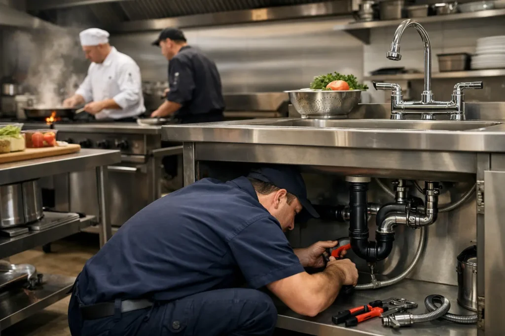 Restaurant Kitchen Plumbing Guide for Busy Teams