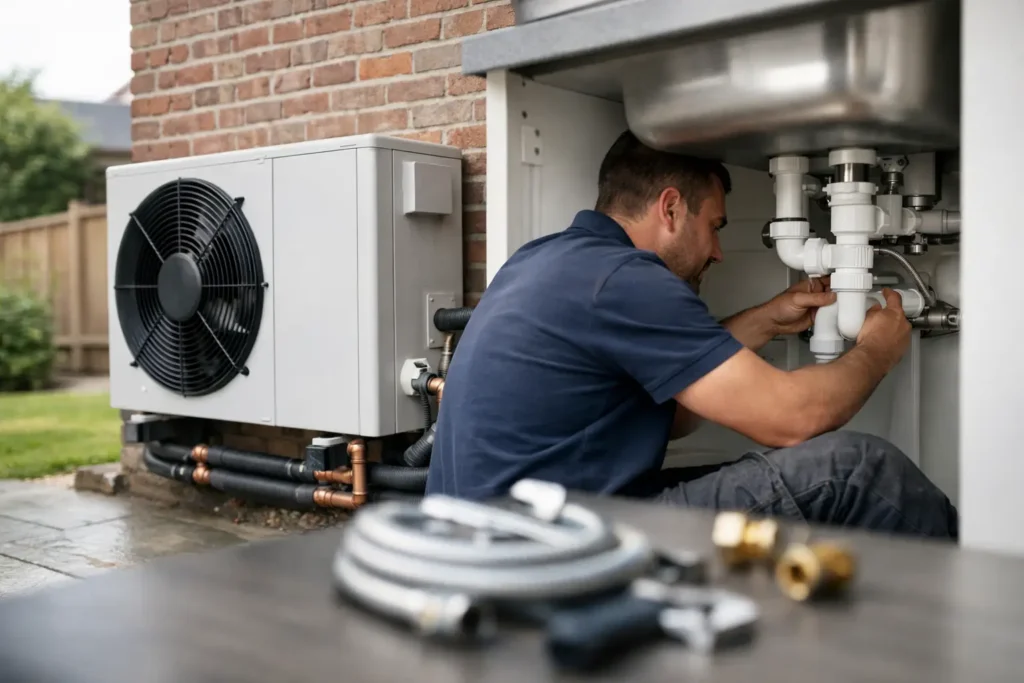 Air Source Heat Pump Plumbing That Works