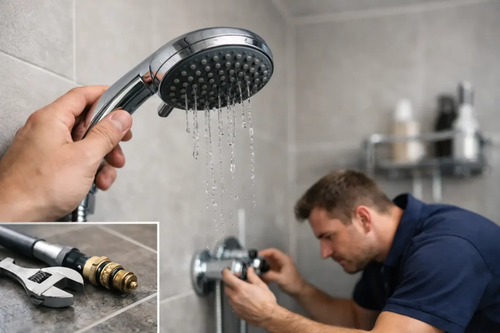 Why Is Shower Pressure Low? Causes and Fixes