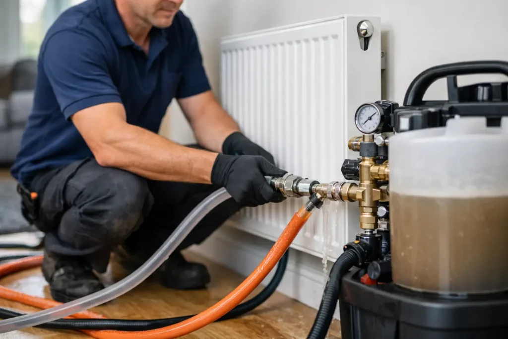 How to Power Flush Radiators Properly at Home