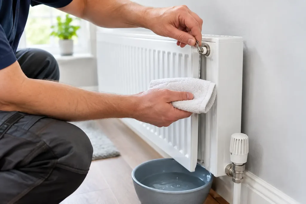 Radiator Bleeding for Warmer, More Even Heating
